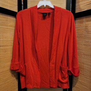 Rafaella - Red Cardigan